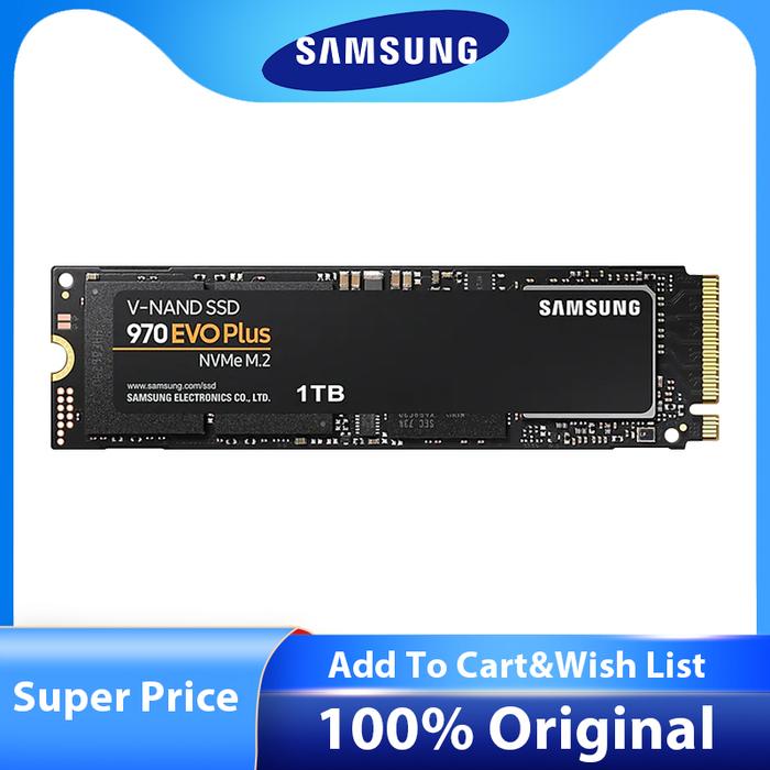 Original SAMSUNG 970 EVO Plus NVMe M.2 SSD 1TB 500GB 250G Solid State