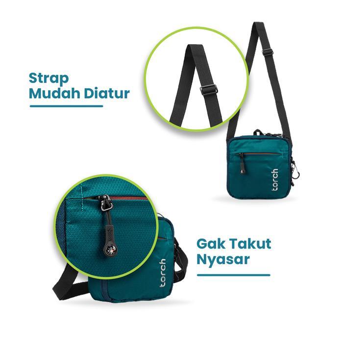 Torch Tas Selempang Bahu Unisex - Sling Bag Travel Pouch Shibata II ibrams olshop