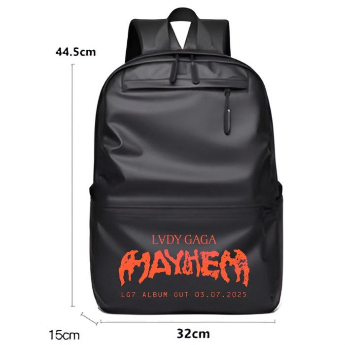 Jinan Tas Ransel Mayhem LG7 Album Tas Gendong Sekolah Waterproof Unisex Bahan Premium Desain Trendy 