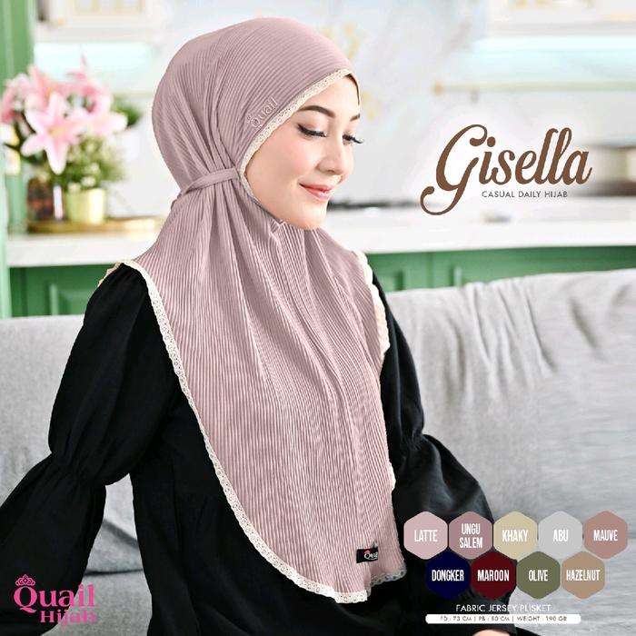 GISELLA HIJAB INSTAN BY QUAIL ORI