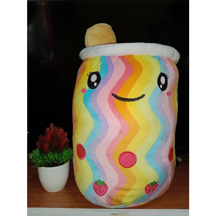 Boneka Boba Rainbow Jumbo Dacron 45cm 89cm
