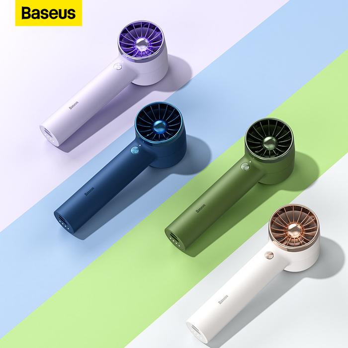 Baseus Kipas Genggam USB Isi Ulang Kipas Meja Kecil Kipas Pendingin