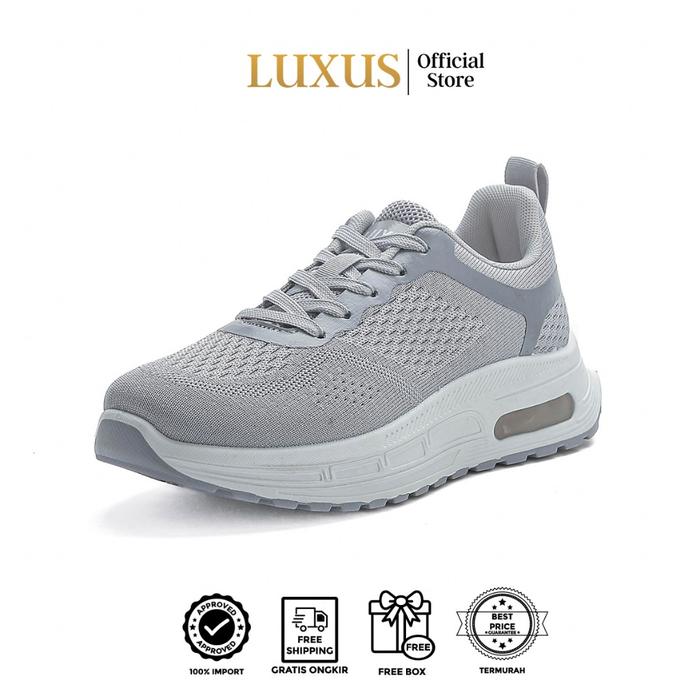 Luxus Gummy Sepatu Wanita Sepatu Sneakers Sporty Casual  - LX2042 luxus sepatu olahraga