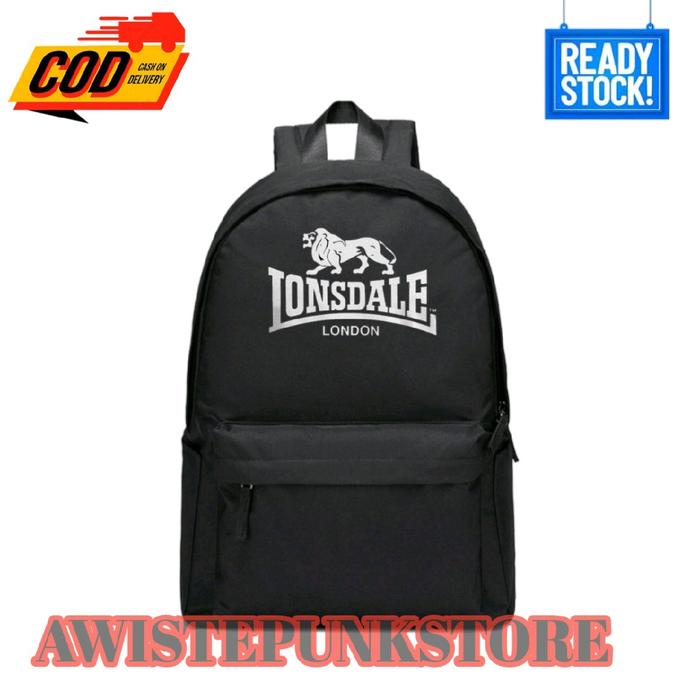 tas ransel LONSDALE london backpack pria ransel distro tas Sekolah