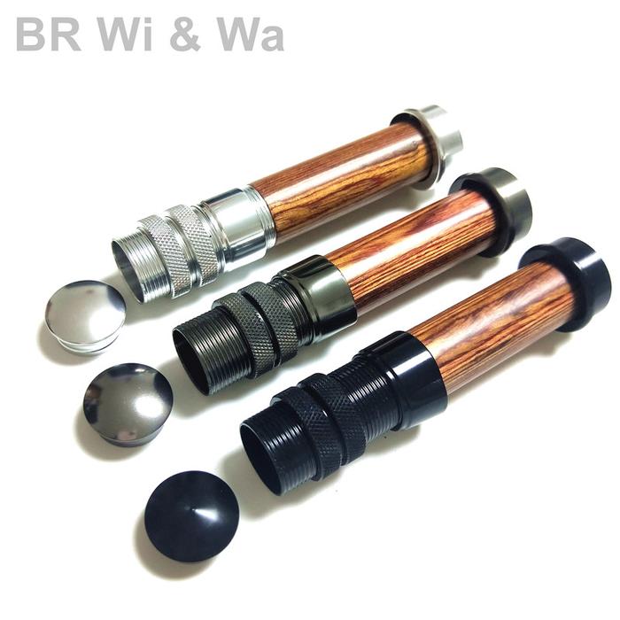 BR Wi&Wa  fly reel seat  size #16 Compressed wood DIY reel seat
