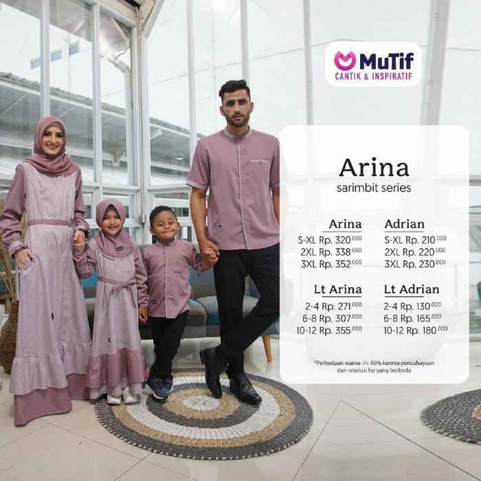 Baju Mutif Sarimbit Arina Radiant Purple - Mutif Arina & Adrian || Sarimbit Mutif