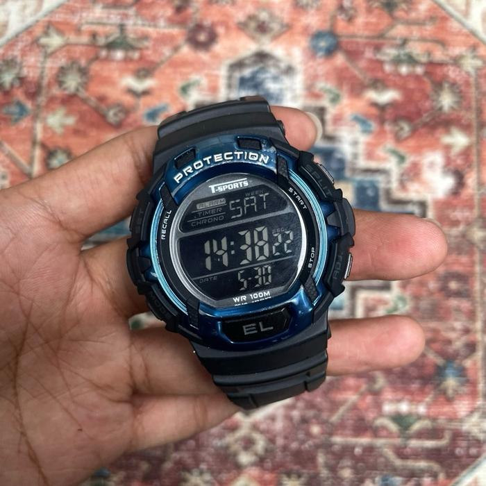 Jam Tangan T-Sport Protection Digital alternatif casio badak gshock dw