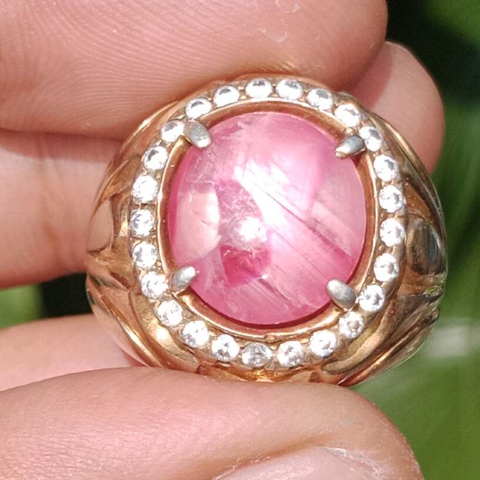 Natural ruby star belang origin Birma windusara windusari