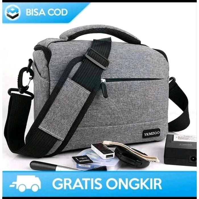 Tas Selempang Camera, Tas Camera SLR, Tas Camera bahan canva