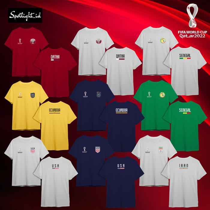 promo SPOTLIGHT_ID - BAJU KAOS PIALA DUNIA 2022 FIFA WORLD CUP KAOS JERSEY 4