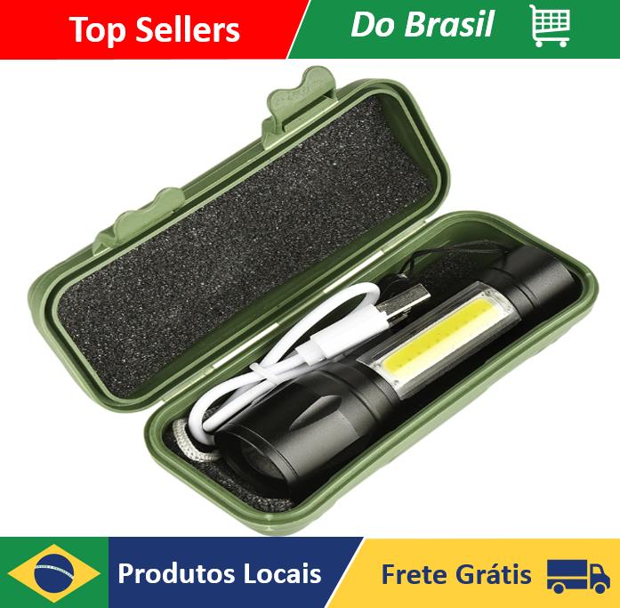 Z40 Senter Lampu COB Senter LED Portabel Dapat Diisi Ulang Lampu