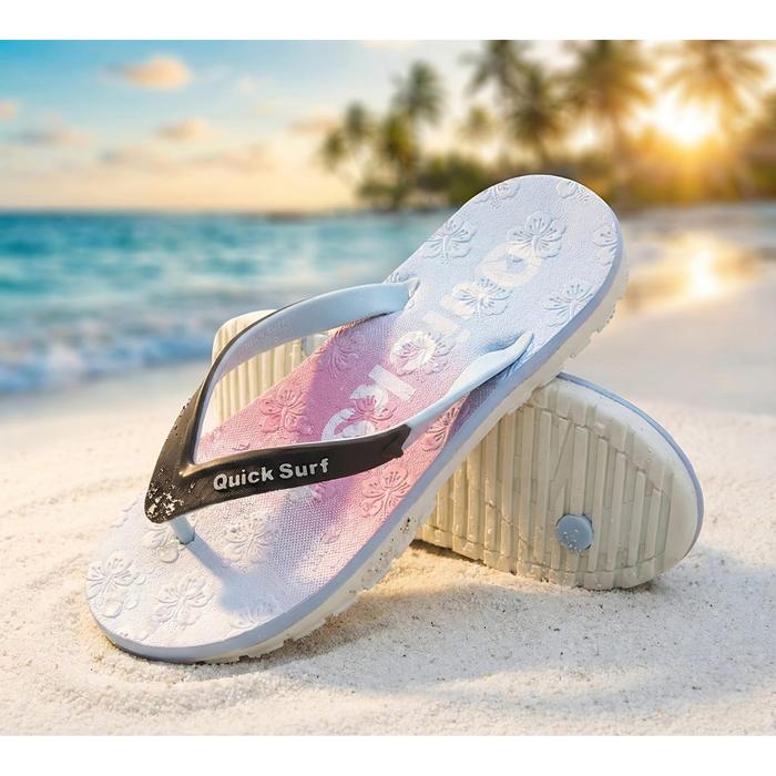 [CH] Sandal Jepit Wanita QuickSurf 2945 Biru / Sendal Jepit Cewek Quick Surf EVA Slipper