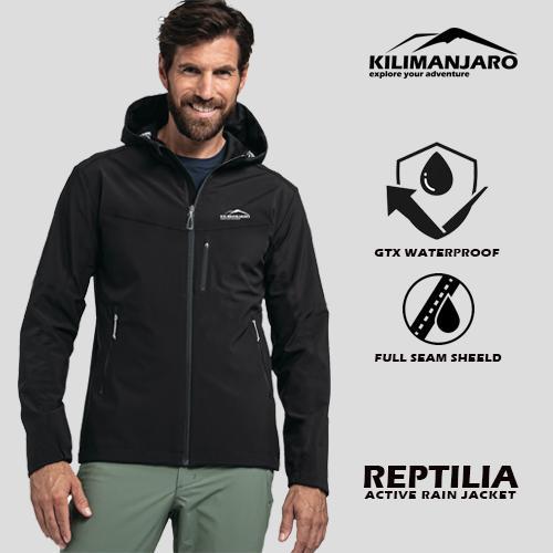 Jaket Waterproof 3 Layer Kilimanjaro Reptilia Equive Goree-tex