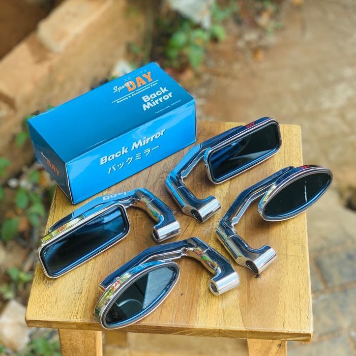 Terbaik spion tanduk spion model tanduk model daytona crom kaca spion day tanduk oval dan kotak univ