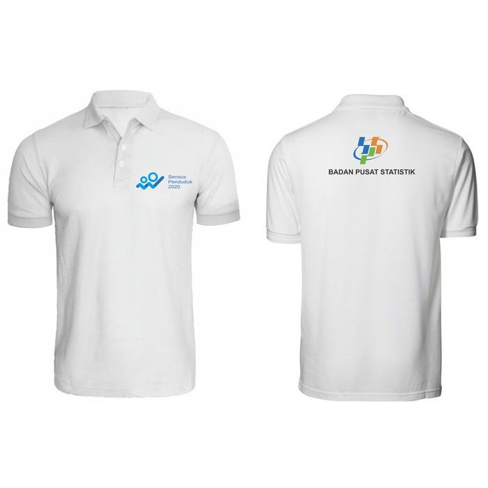 KAOS POLO SHIRT BPS BADAN PUSAT STATISTIK SENSUS PENDUDUK BAJU TSHIRT - Kaos BPS - Baju BPS