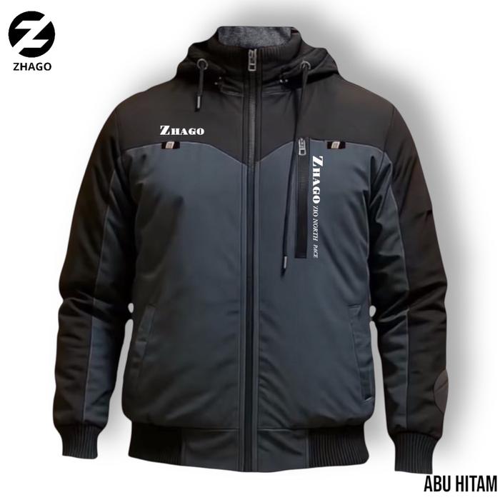 Terbaik Jaket Pakai Kupluk Terbaru Tahan Air dan Angin ZHAGO ORIGINAL