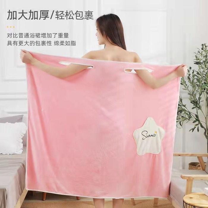 HANDUK KIMONO IMPOR HANDUK BAJU DRES HANDUK BAJU KIMONO MIKROFIBER LEMBUT IMPORT