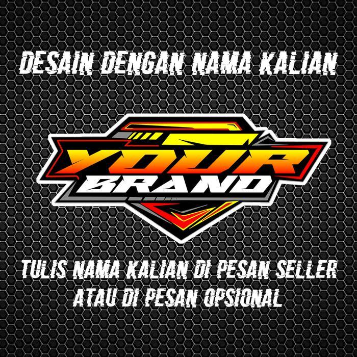 STIKER HOLOGRAM LOGO/STIKER NAMA/STIKER BENGKEL/STIKER RACING [NTS]