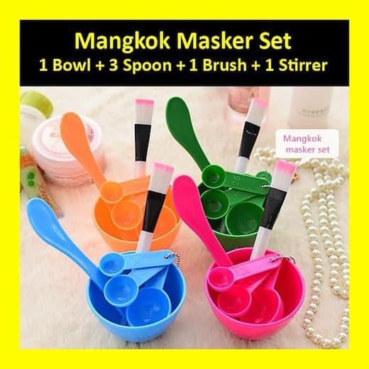 Mangkok Masker Set 6in1 / Peralatan Facial