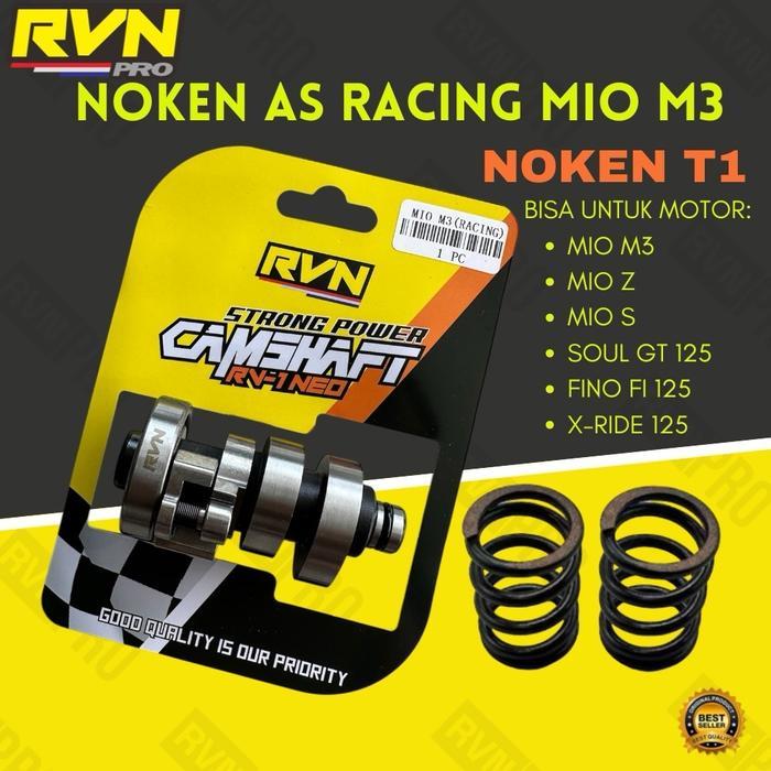 PAKET NOKEN AS RVN RACING MIO M3 FINO 125 SOUL GT 125 XRIDE 125 MIO S 125 FREEGO RACING PER PIR KLEP