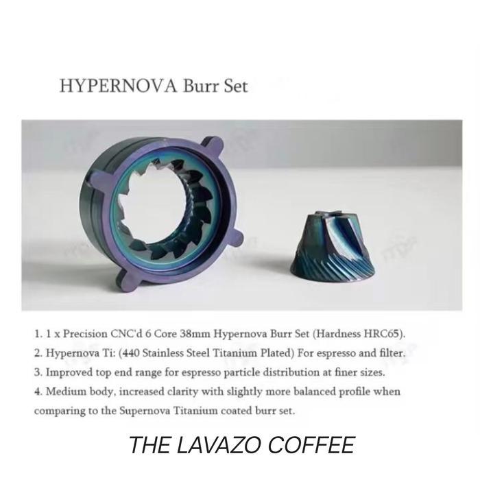HYPERNOVA BURR Electric Coffee Grinder | VS3 Design Grinder Espresso Kopi Elektrik