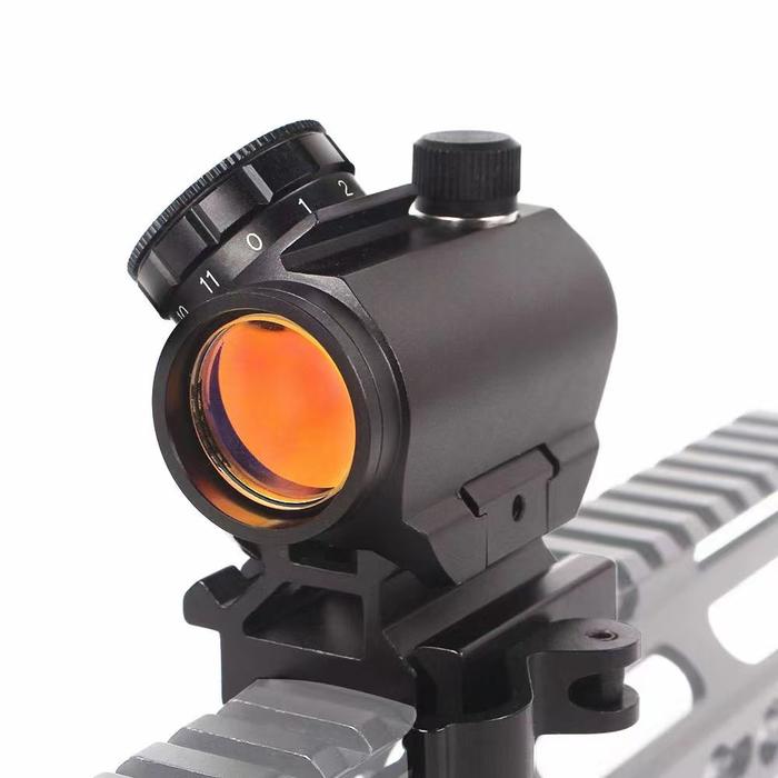 Red Dot 1x20 Scope Sight teleskop senapan taktis, Green Red Dot