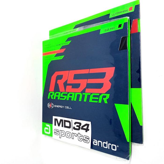 KARET ANDRO RASANTER R53 - Karet / Rubber / Bet pingpong murah