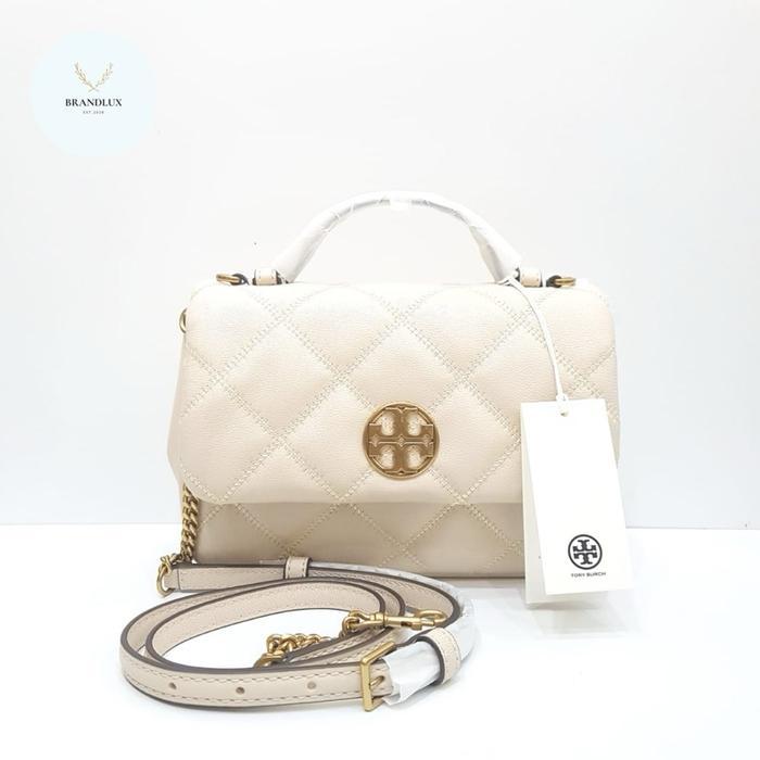 TORY BURCH TB WILLA MINI TOP HANDLE GHW