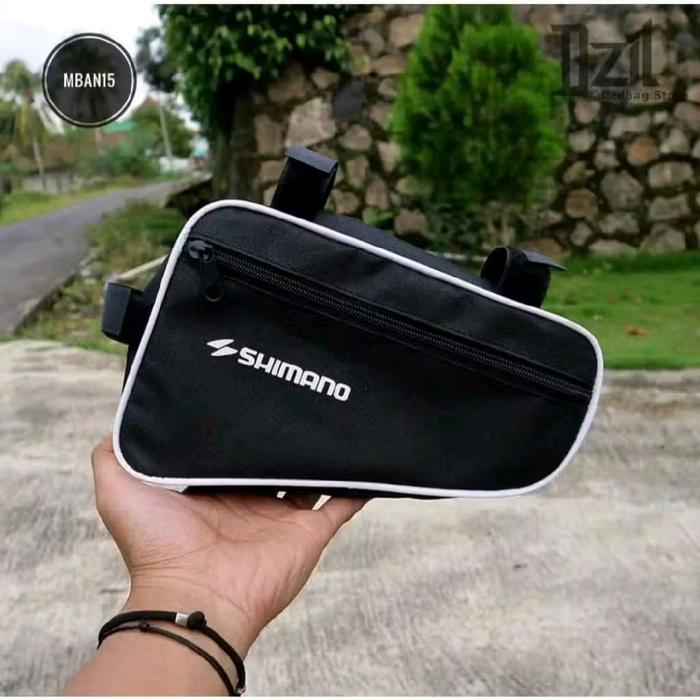 Tas sepeda Gunung SHIMANO - Tas sepeda segitiga multifungsi