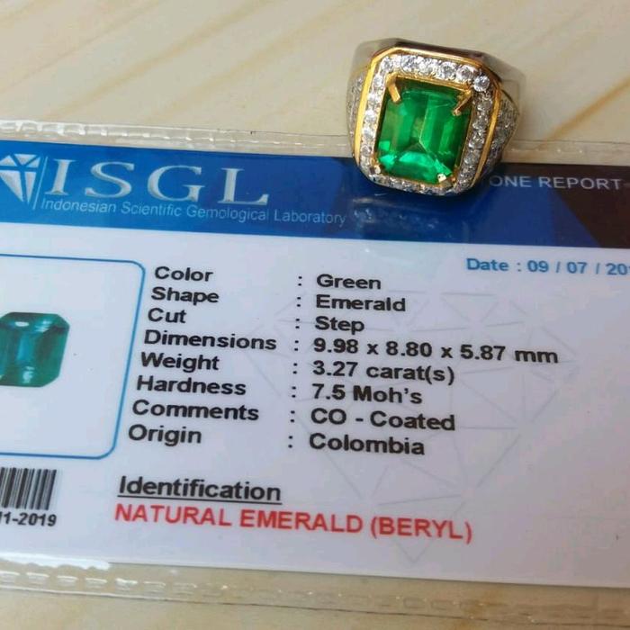 Natural Emerald Columbia (Beryl)