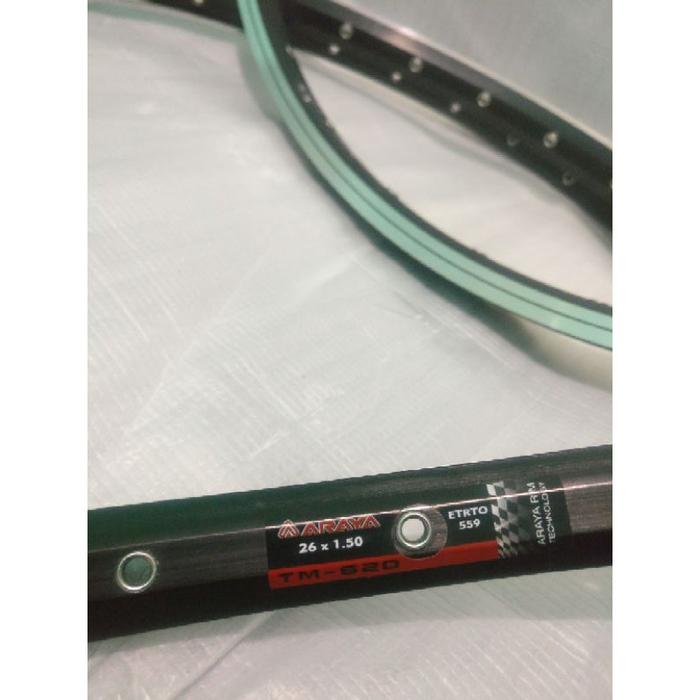 Velg Rims Araya 26 TM 620  32 dan 36 hole dobel wall with ring Rims Araya TM-620 DISKON