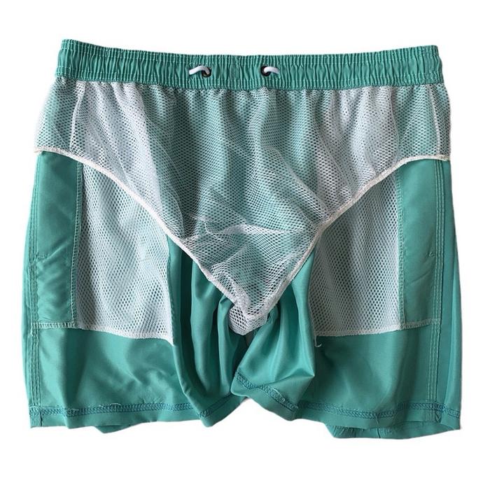 celana sport bahan polyester(cd jaring di dalam)