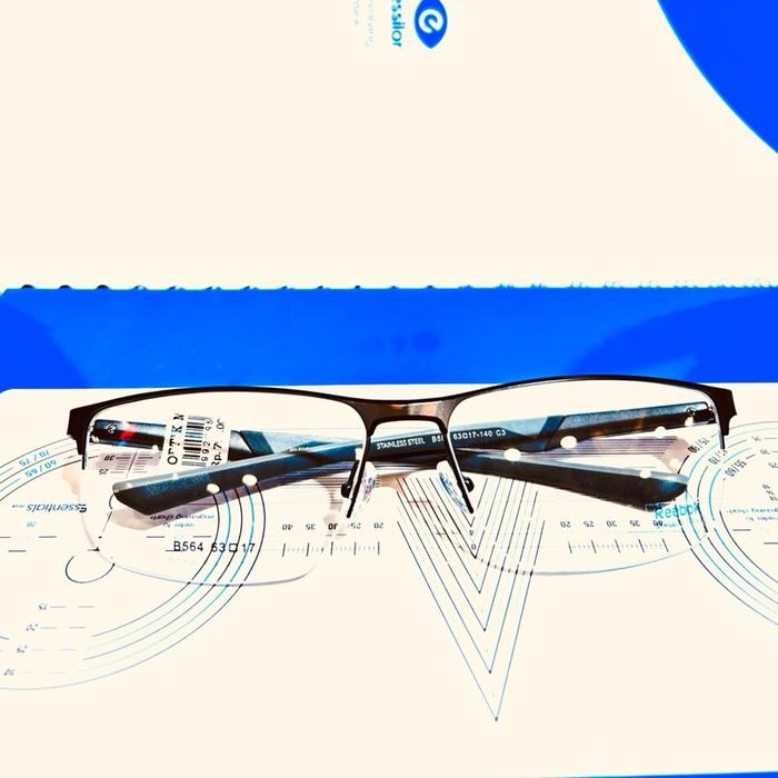kacamata sporty super big size model half Frame atau gantung setengah Frame size 63 cocok untuk waja