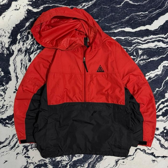 Vintage naike acg packable halfzip jacket