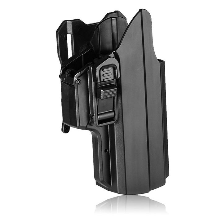 Universal OWB Holster for Glock 17 19 19X 45 IPSC Drop Leg Paddle