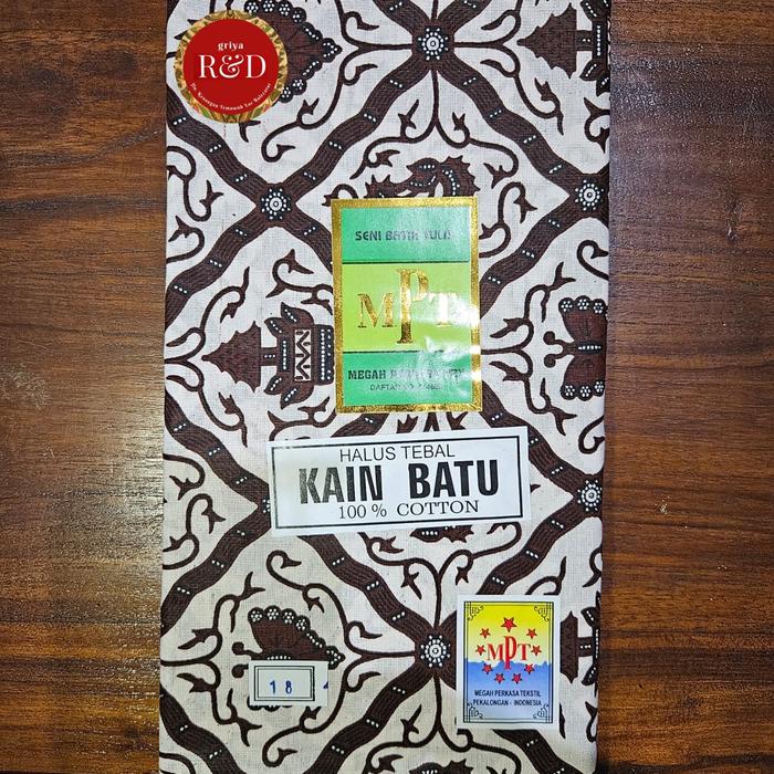 [GRIYA RnD] Kain Jarik Batik Batu 100% Cotton Halus Tebal Asli Jogja Motif Sidomukti Made in Indones