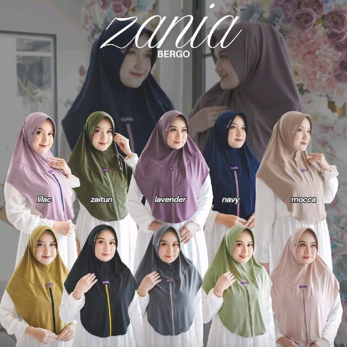 ELLISA HIJAB Terbaru BERGO ZANIA Ellisa hijab dayly nyaman Muslim Wanita