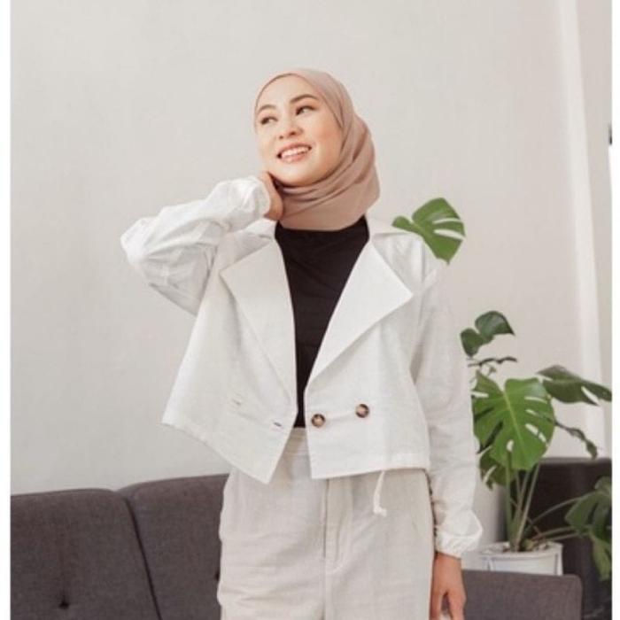 Adara/Tara Outer/Moon Blazer By Frendly.id