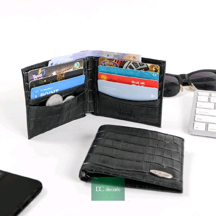 DECARLO DOMPET PRIA / HOT SALE / DOMPET KULIT / DOMPET LELAKI / DOMPET LIPAT