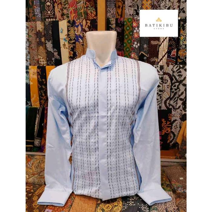 Kemeja Koko Pria Dewasa Boss Reg Fit Mix