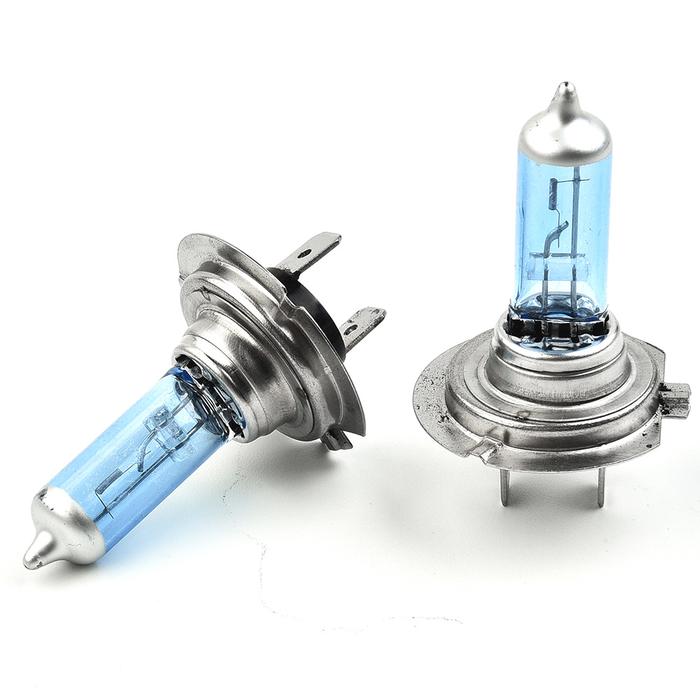 Bohlam Lampu Depan Mobil LED Pengganti Tabung Kaca Quartz Aksesori