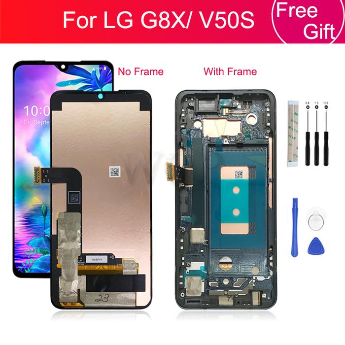 Original For LG G8X ThinQ LCD Display Touch Screen Digitizer Assembly
