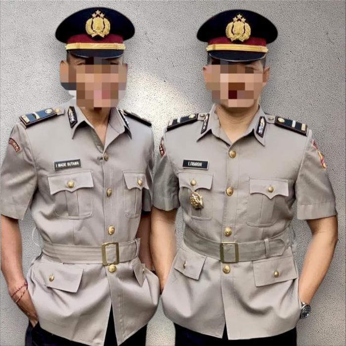 Seragam PDU 4 POLRI \ Baju Seragam PDU 4 polri Pria & Wanita \ Setelan PDU 4 polri & polwan sudah ka