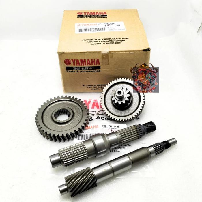 Gigi Rasio Set 2Ph Mio M3,Fino 125,Xride 125,Soul Gt 125,Mio Z 125,Mio #Gratisongkir