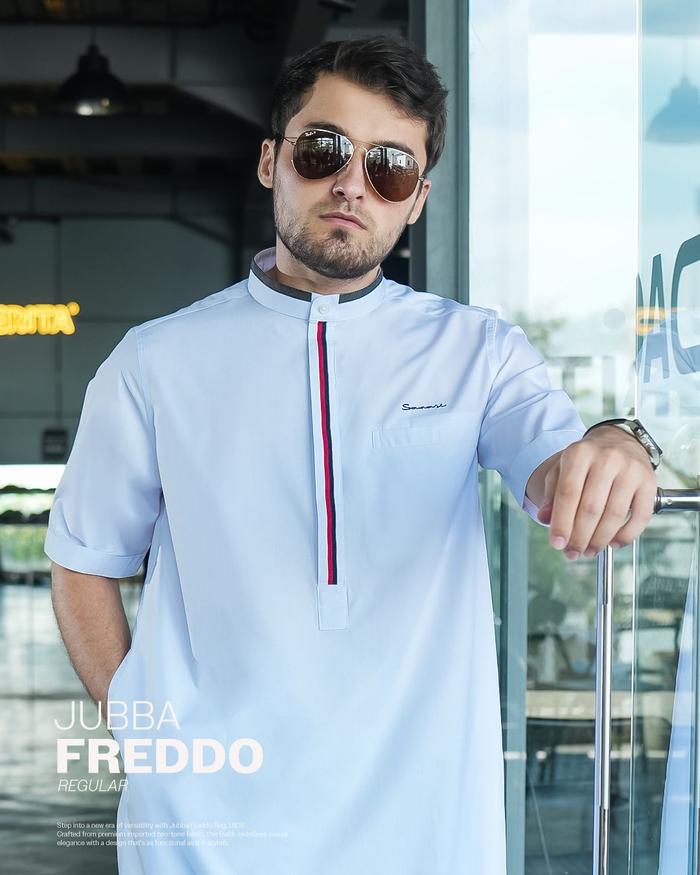 SAMASE Jubba Freddo U108 Jubah Pria Dewasa Lengan Pendek