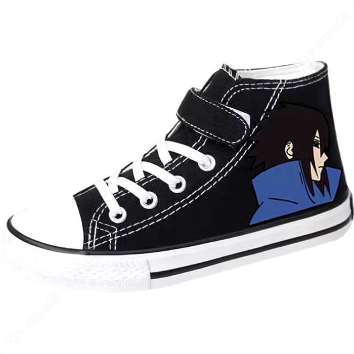 sepatu karakter NARUTO model boot bot warna hitam cocok untuk semua tersedia untuk anak-anak cewe da