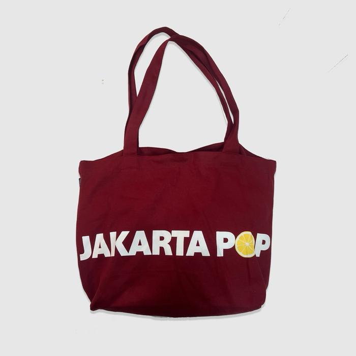 TOTEBAG JAKARTA POP ADORED (MAROON)