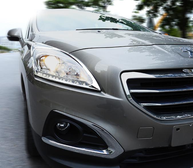 Untuk Peugeot 3008 2013 2014 2015 bingkai Lampu Lampu Belakang