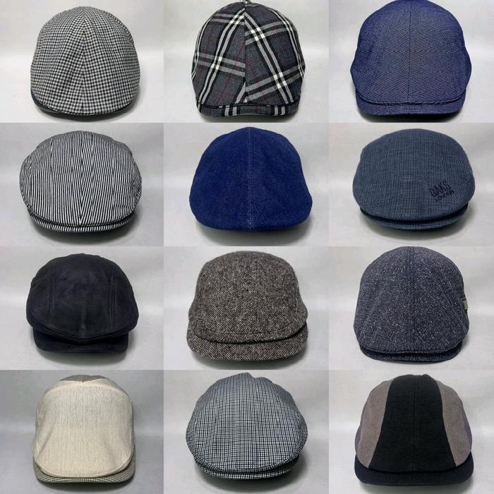 topi copet / seniman flatcap casual dewasa second preloved