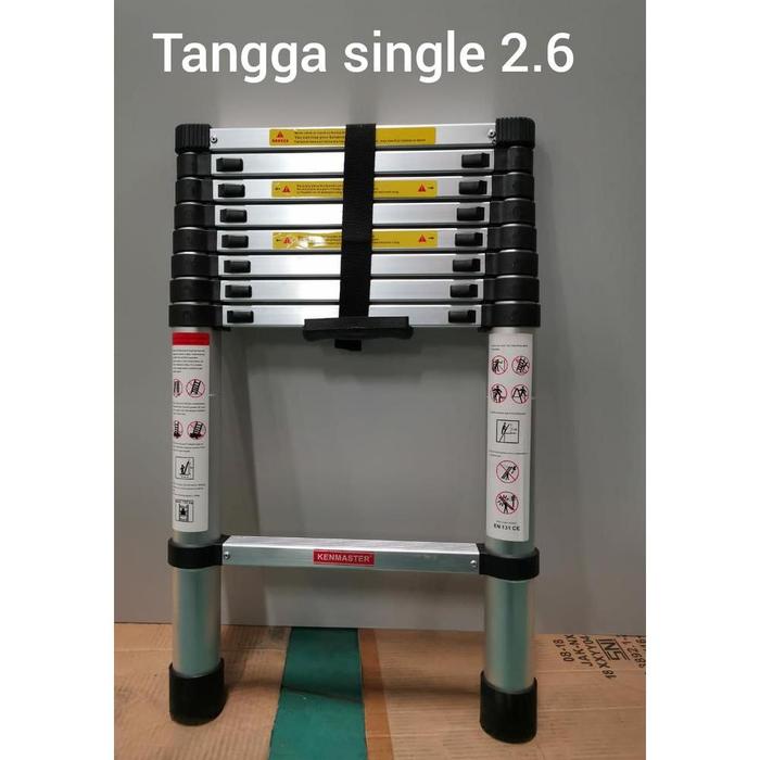 Tangga Teleskopik Telescopic 2,6 Single Mollar skls Denko Dalton
